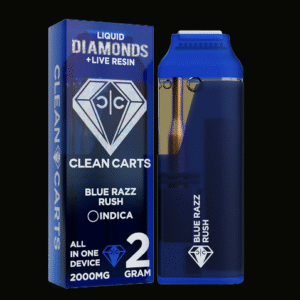 Clean Cart Blue Razz